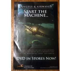 Angels & Airwaves Start The Machine 11 by 17 inch promotional poster