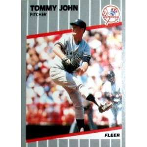  1989 Fleer #255 Tommy John