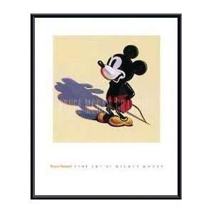   Mickey   Artist Wayne Thiebaud  Poster Size 30 X 24