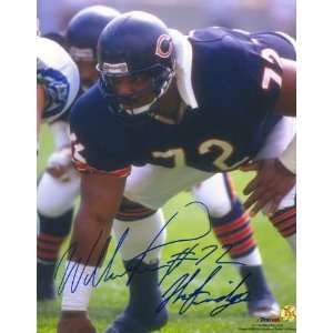  Autographed William The Refrigerator Perry Chicago Bears 