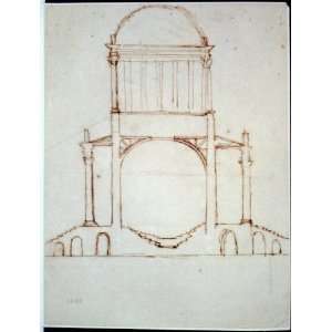   ,section circular structure,c1795,William Thornton