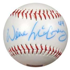  Willie McCovey Autographed McCovey Point Commemorative 