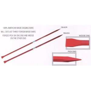   Products DB 60R 6 x 1 1/4 Round Digging Bar, Red