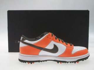 2012 NIKE DUNK NG GOLF SHOE ORANGE SIZE MEDIUM 12  