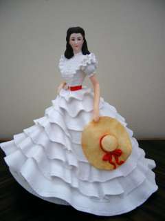 Gone With the Wind ~ SCARLETT OHARA FIGURINE~ By The Franklin Mint 