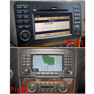 06 11 Mercedes Benz ML320 Car GPS Navigation Radio ISDB T TV Bluetooth 
