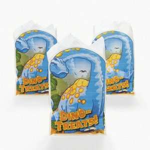  Dino Mite Treat Bags   Party Favor & Goody Bags & Plastic 