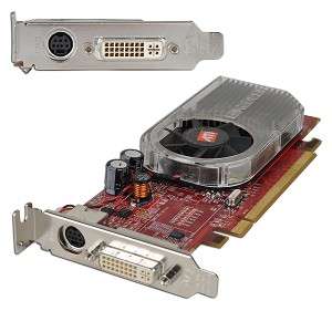   X1300 256M DDR2 PCI E DVI LOW PROFILE VIDEO CARD w/TV OUT BULK  