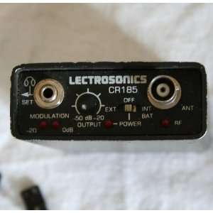  Lectrosonics CR185   M185 Wireless Mic Set with Tram 