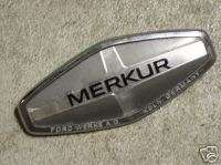 FORD MERKUR CHROME FRONT GRILLE GRILL NAME PLATE 1987  