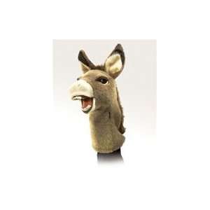  Stuffed Donkey Stage Puppet By Folkmanis Puppets