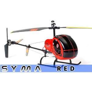  Red Syma DragonFly 2 Channel R/C Radio Remote Controlled Helicopter 