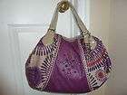 Nicole Lee Caitrin Color Burst Tote/Handbag Purple NWT