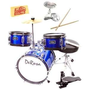 Drum Set Bundle with Stagg Drum Key, Professional Quality Drum Sticks 
