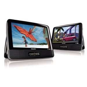   Philips PD9016 9 Dual Screen Portable DVD Player By PHILIPS