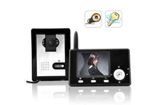 Entry Guardian 2.4 GHz Wireless Video Door Phone with CMOS Sensor and 