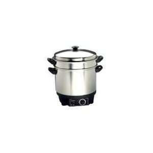  Cadco FS 10C Food Steamer Countertop 24 Quart Kitchen 