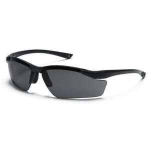 SMITH ELITE Factor Max Tactical Sunglasses, Black Frame, Gray/Clear 