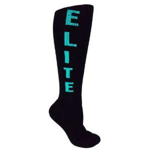  Custom Sock Source Knee High Black ELITE CrossFit Socks 