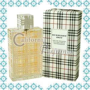 BRIT by Burberry 3.4 oz EDT Perfume Women Tester  