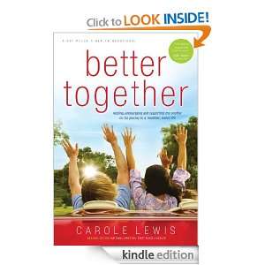 Better Together Devotional Helping, Encouraging and Supporting One 