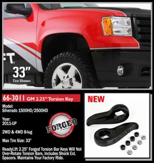 NEW 2011 GM 2500/3500 HD FORGED TORSION LEVELING KEYS ARE HERE