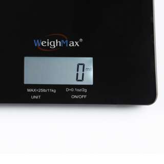 WEIGHMAX GB25 LB Digital Postal Diet Food Weigh Kitchen Scale 25 LBS 