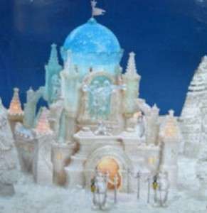 Department 56 Crystal Ice Palace King and Queen Set  