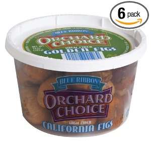 Blue Ribbon Orchard Choice Golden Figs, 10 Ounce Tubs (Pack of 6 