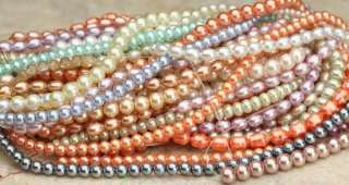 Large Lot Of Mixed Color Glass Pearls Retail Value $209  