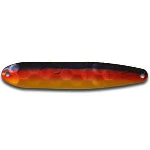  Lures Superman 3 3/8 flutter fishing trolling spoon for salmon 