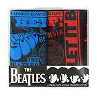 Official The Beatles Handkerchiefs   Red/Blue Design (HH66)