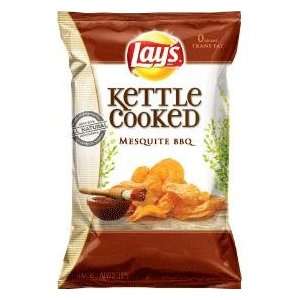  Lays Kettle Cooked BBQ Flavored Potato Chips, 2.5 Oz Bags 