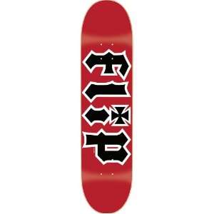 FLIP Team HKD Red Medium Skateboard Deck 8.0 x 32  Sports 