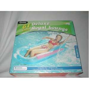 61 Deluxe Royal Lounge Water Float for Pool or Beach 