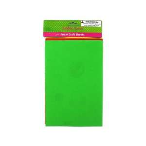 Bulk Pack of 72   3 Pack foam craft sheets (assorted colors) (Each) By 