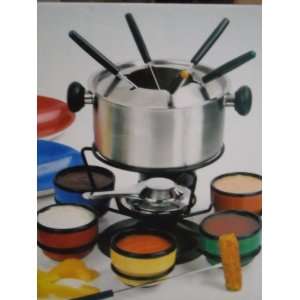  23 Piece Stainless Steel Fondue Set Cuisine Classics Fondue 