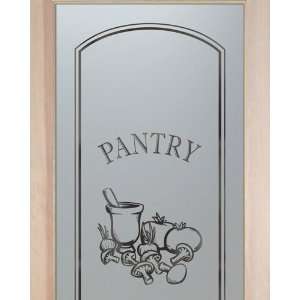  Pantry Doors 2/0 x 6/8 1 Lite French Frosted Glass Door 