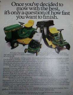 1984 John Deere Lawn Tractor Mower AD 116 R70  