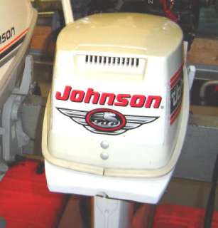 Johnson Sea Horse Outboard Boat Motor Decal Sticker  