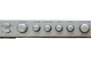 Audio 2000 AKM7037 3 Mic Input Digital Echo Karaoke Mixer  