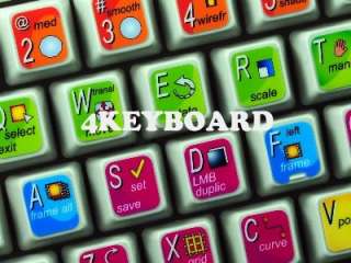 Autodesk Alias Maya keyboard stickers are designed to improve your 