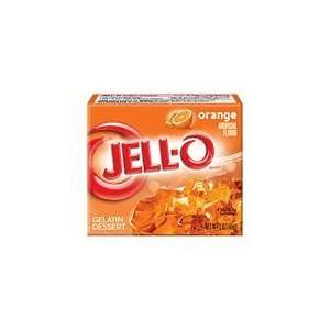 Jell O Gelatin Dessert Orange   24 Pack  Grocery & Gourmet 