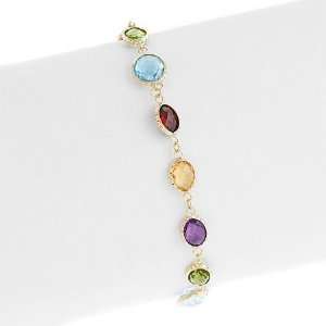  14K 22.50 cttw. Gemstone Bracelet Jewelry