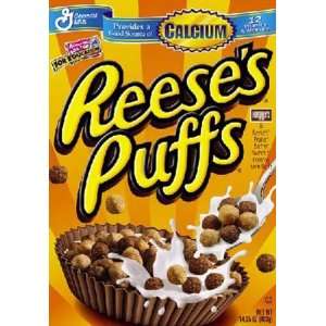 General Mills Reeses Peanut Butter Puffs Cereal   12 Pack  