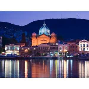  View of Southern Harbor, Lesvos, Mithymna, Northeastern Aegean 