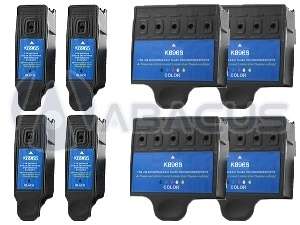 8PK Kodak #10 Ink Cartridges for EasyShare 5300 Printer  