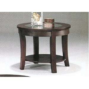  Glass Top End Table   Coaster 5524 