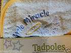 NEW TADPOLES SOFT BLUE HOODED TOWEL LITTLE MIRACLE 10