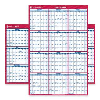 at a glance pm26 28 double sided wall calendar 2012 edition yearly 36 